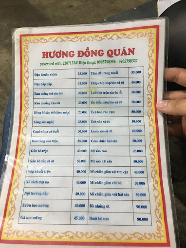 Quán Ăn Hương Đồng