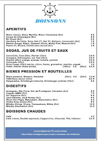 Menu La Guinguette by Sophie et Laurent Page 6