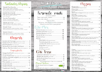 Menu La Table de Rive Gauche Page 1