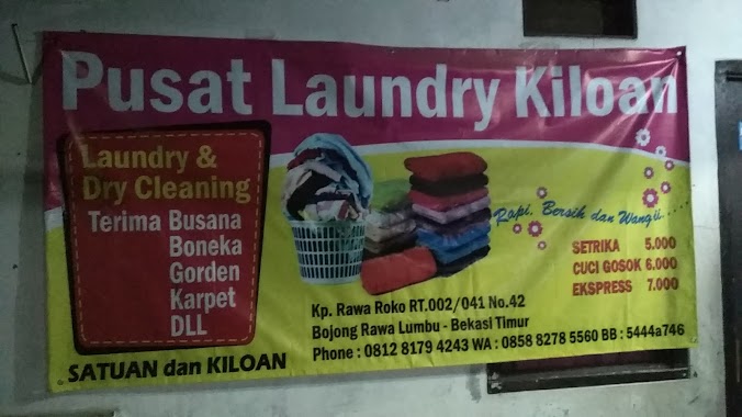 pusat laundry kiloan mama ayang, Author: Rushlan Aninah