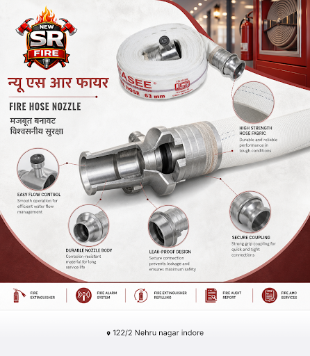 न्यू एस आर फायर में ABC fire extinguisher सहित उच्च गुणवत्ता वाले अग्नि सुरक्षा उपकरण और सेवाएं प… post image