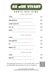 Menu Au Bon Vivant - Restaurant Page 3