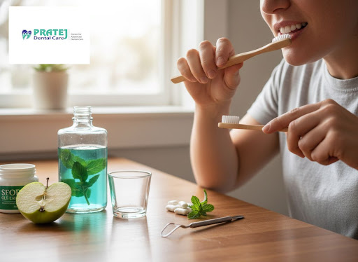 Fresh breath is not just about confidence, it’s also a sign of good oral health. At Pratej Dental… post image
