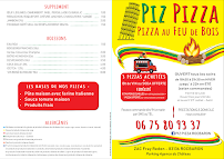 Menu PIZ PIZZA Camion au Feu de Bois Rocbaron Page 3
