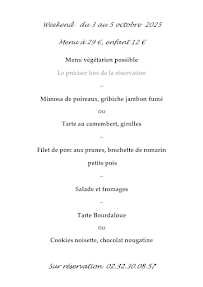Menu La Ferme Du Bourg Page 5
