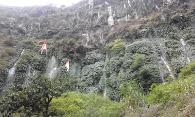 Photos of Grojogan Sewu Waterfall