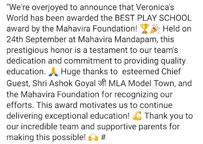 Veronica world play school