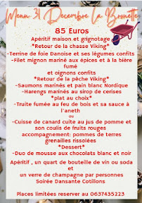 Menu La Brouette Page 1