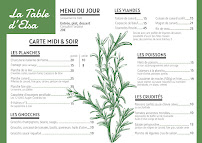 Menu La Table d'Elsa Page 3