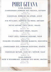 Menu La table Ernesto - restaurant et bar à cocktails Page 1