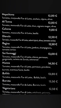 Menu Pizz'italia Page 1