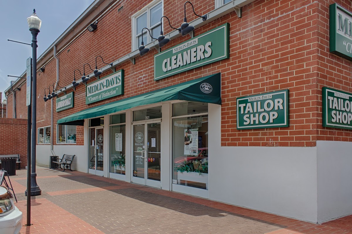 Self-service laundry at Medlin-Davis Cleaners, Raleigh, NC