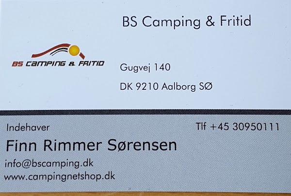 BS & Fritid - Campingnetshop.dk, adresse, telefon, anmeldelser