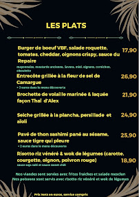 Menu Le Repaire Page 7