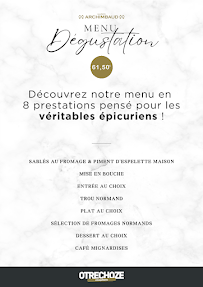 Menu Restaurant Le saint-Pierre La Bouille et traiteur événementiel Page 4