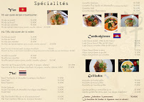 Menu L'Indochine Page 2