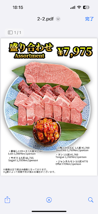 味の名門 焼肉かねだ