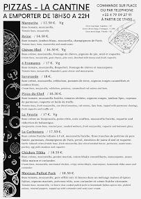 Menu La Cantine Plagne 1800 Page 9