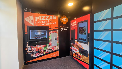 Distributeur de pizzas, paninis, tacos, burger, baguettes, casiers frais Tartapain Quévert