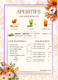 Menu Brasserie restaurant les B Page 4
