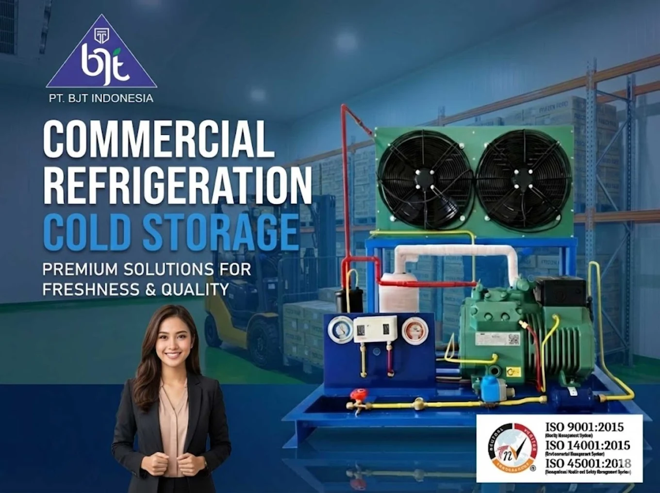 mesin cold storage custom BJT