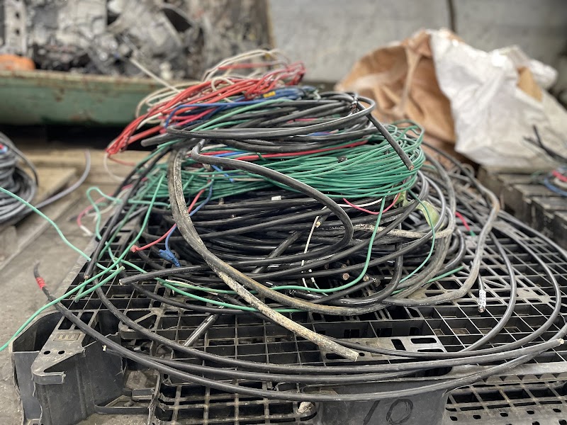 (株)角商店 鉄屑処理工場(スクラップヤード)