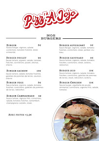 Menu PIZZ A JOJO Page 2