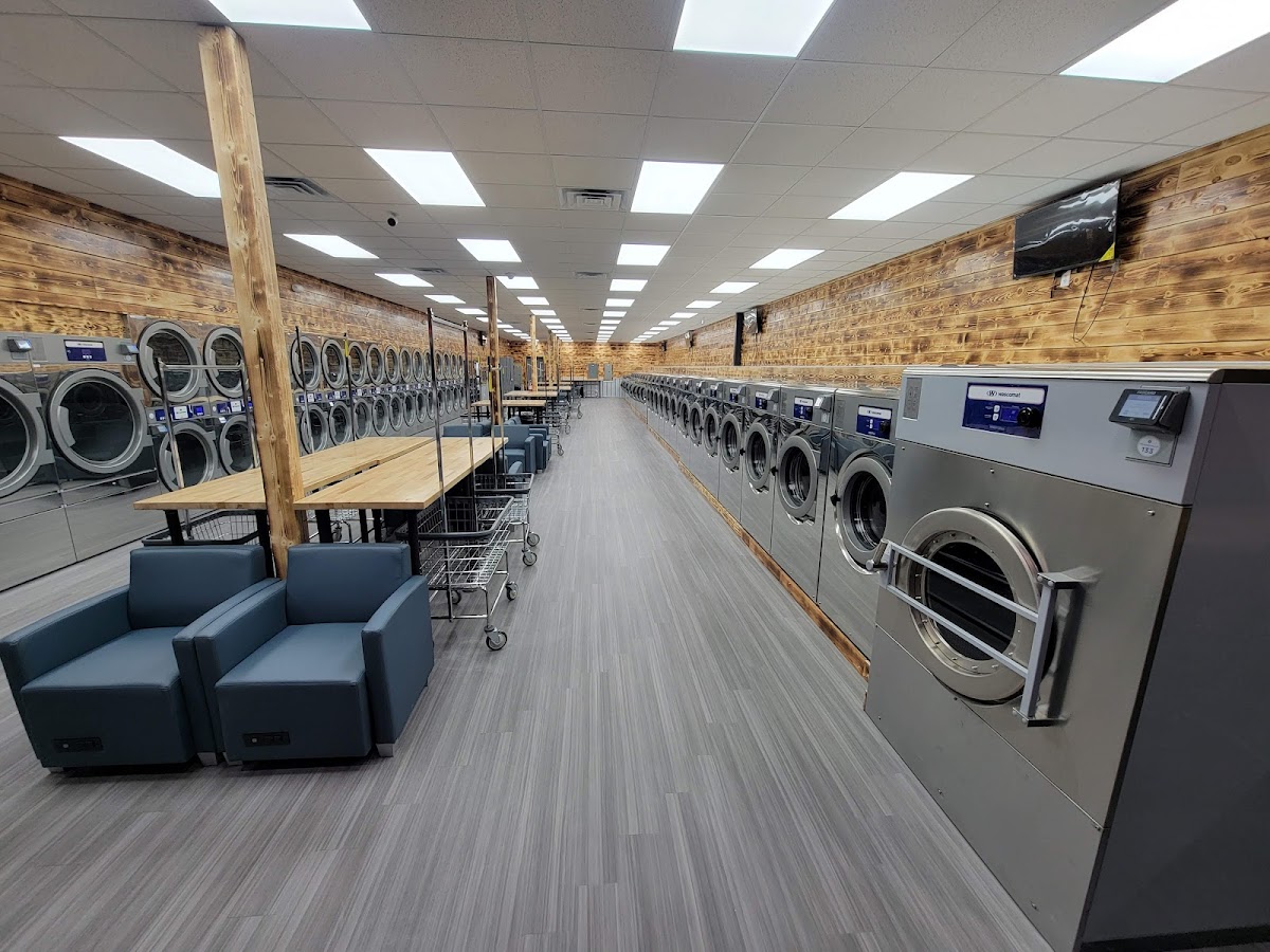 The Laundry Place facility with washing machines in Des Moines
