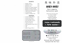 Menu MEI-WEI Page 3