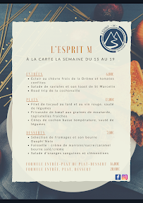 Menu L'Esprit M - Bar Resto moto Page 3