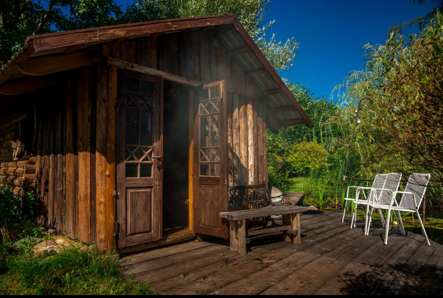 Idyllic Latgalian country house with Black banya and massage
