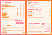 Menu C'Rock N'Pizz Page 2