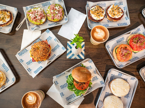 TOASTED. Bagels & Coffee by null
