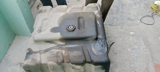 Truck Disel Tank repair post image