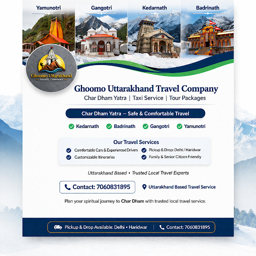 “Experience a peaceful and comfortable Char Dham Yatra with our reliable travel services. Pickup… post image