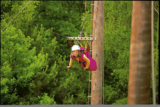 Seilbahnrutsche - Zip wire - Center Parcs Bispinger Heide - Thumbnail