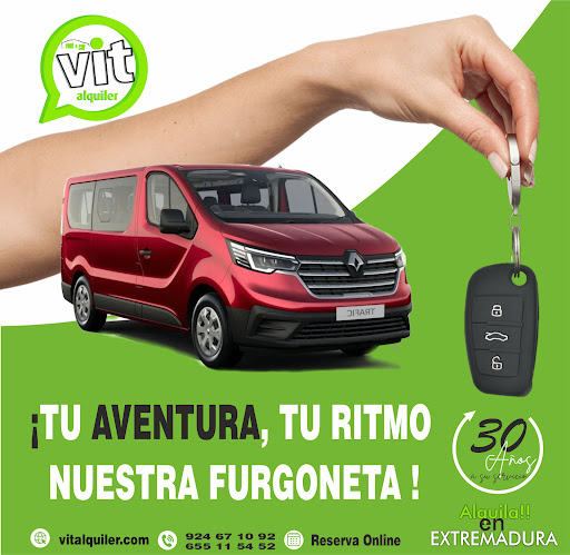 Vit Alquiler s.l. Alquiler de coches y furgonetas Caceres