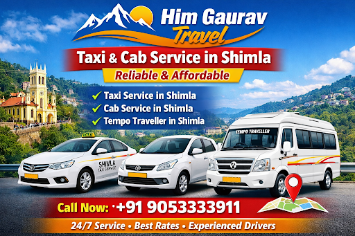 🚖 Him Gaurav Travel – Top Taxi & Cab Service in Shimla 🏔️ post image