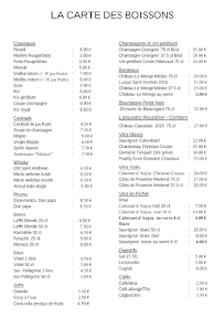 Menu L'alliance des saveurs Page 8