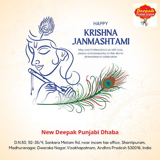 Celebrate Janmashtami with authentic flavors at New Deepak Punjabi Dhaba. Enjoy our Daal Makhani,…