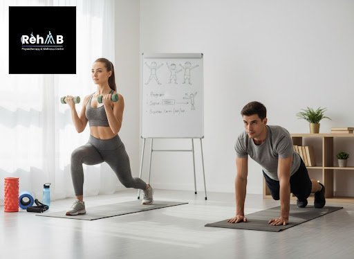 Creating the right home exercise routine is one of the most important steps in recovering from pa… post image