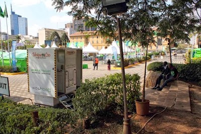 Photos of Portable Mobile Toilets - Nairobi Kenya