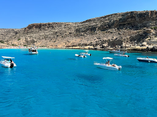 Gita in Barca Delfino Blu Lampedusa