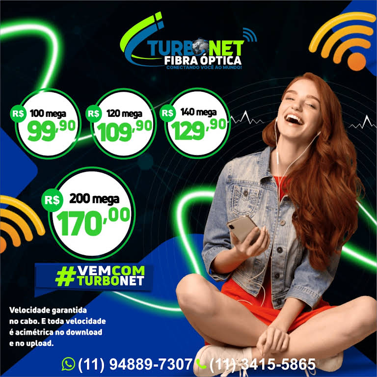 TURBO NET FIBRA - Empresa De Telecomunicação em Jardim Record