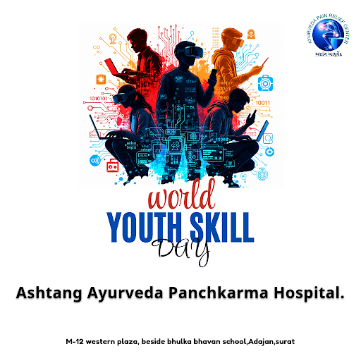 Celebrate World Youth Skill Day by prioritizing health. Our Sciatica Pain Relief Panchakarma Ther… post image