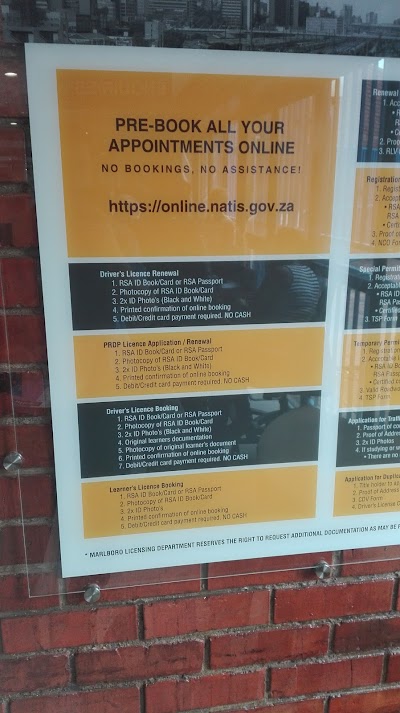 Photos of Sandton Licensing and Testing Department