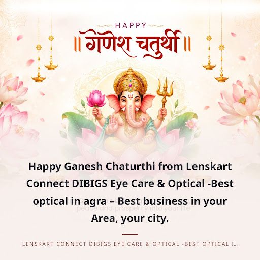 Happy Ganesh Chaturthi from Lenskart Connect DIBIGS Eye Care & Optical -Best optical in agra – Be… post image