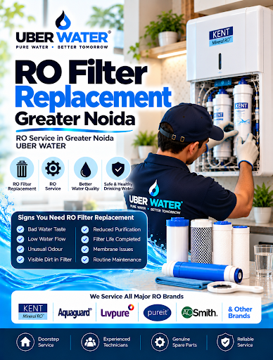 RO Filter Replacement Greater Noida | RO Service in Greater Noida | UBER WATER post image