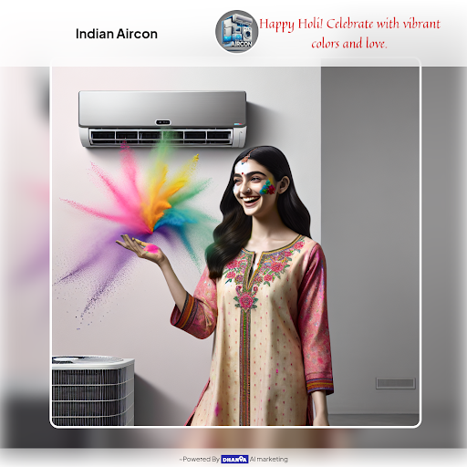 Happy Holi! Celebrate with vibrant colors and love.