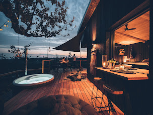 Photo n°1 de Cabane spa Pella Roca à Labastide-de-Penne (Spa en extérieur)